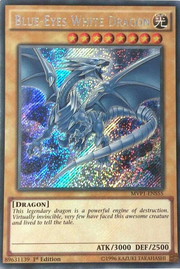 Blue-Eyes White Dragon - The Dark Side of Dimensions Movie Pack: Secret Edition (MVP1-ENS)