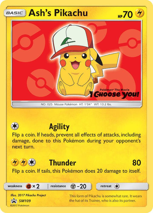Ash's Pikachu - SM109 - SM Promos (SMP) - Sealed